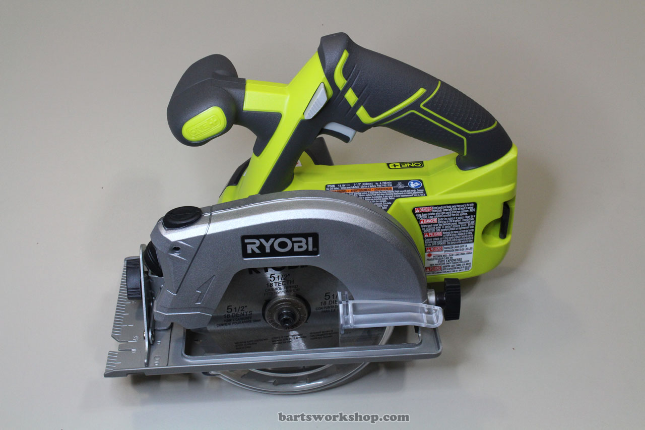 Ryobi 18V Circular Saw with Laser Unboxing